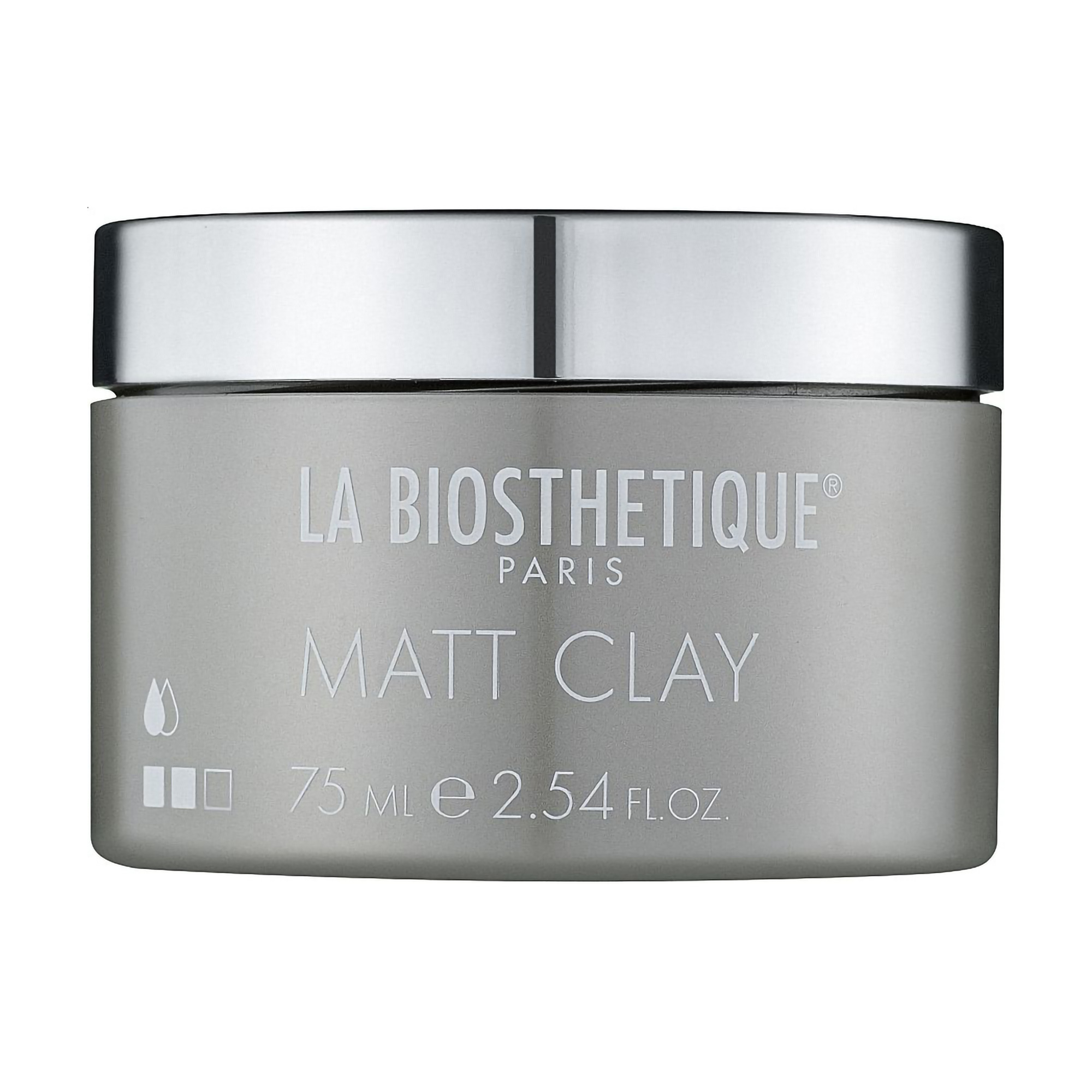 Моделювальна паста для укладання волосся La Biosthetique Matt Clay з матовим ефектом, 75 мл
